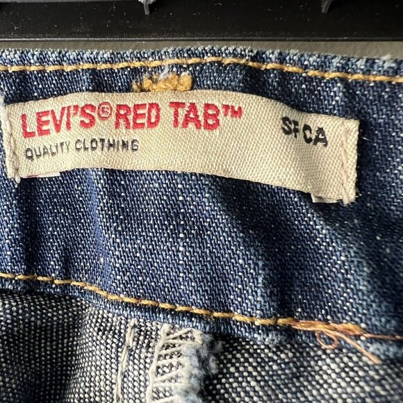 Levi’s Red Tab Denim Jeans Size 28 Vintage Classic Style Straight Leg Mid Rise - Picture 4 of 14